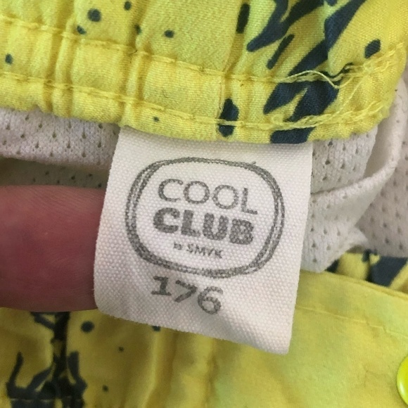 COOL CLUB BY SMYK Trunk Shorts Kids Size 176CM 26inch Yellow Pineapple Print - Picture 7 of 11